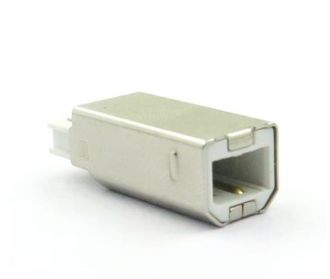 Штекер USB 2.0 B для пайки на кабель