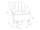 Кресло «Шелли» арт. M15