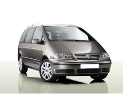 Автомобильные чехлы для Volkswagen Sharan 5-7 мест минивэн 2001-2005