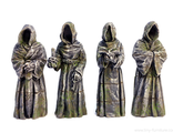 Monk statues (PAINTED)