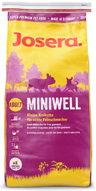 Josera Miniwell Adult Mini / Sensitive Poultry / Джосера (ЙОЗЕРА ...