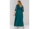 Элегантное вечернее платье Арт. 158103 (Цвет изумрудный) Размеры 48-76