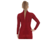 Лонгслив женский с мериносом Brubeck Wool Merino бордо