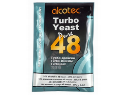 Спиртовые дрожжи "Alcotec" 48 Turbo Pure, 135 гр