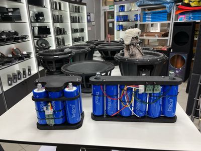 Титанат 40Ah секция в сборе с балансиром в ряд