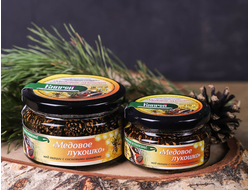 Сосновые шишки в меду от производителя компании Кипрей. Орехи и шишки в натуральном меду. Без сахара