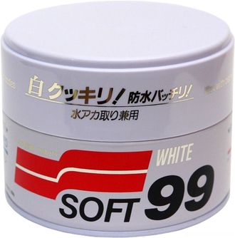 Soft99 Soft Wax для светлых авто, 350гр