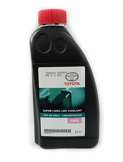 Антифриз розовый Super Long Life Coolant concentrated (концентрат) - 1л.