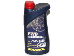 Масло трансмиссионное MANNOL FWD SAE 75W85 GL-4 полусинтетическое, 1 л.