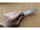 Нож складной дамаск большой