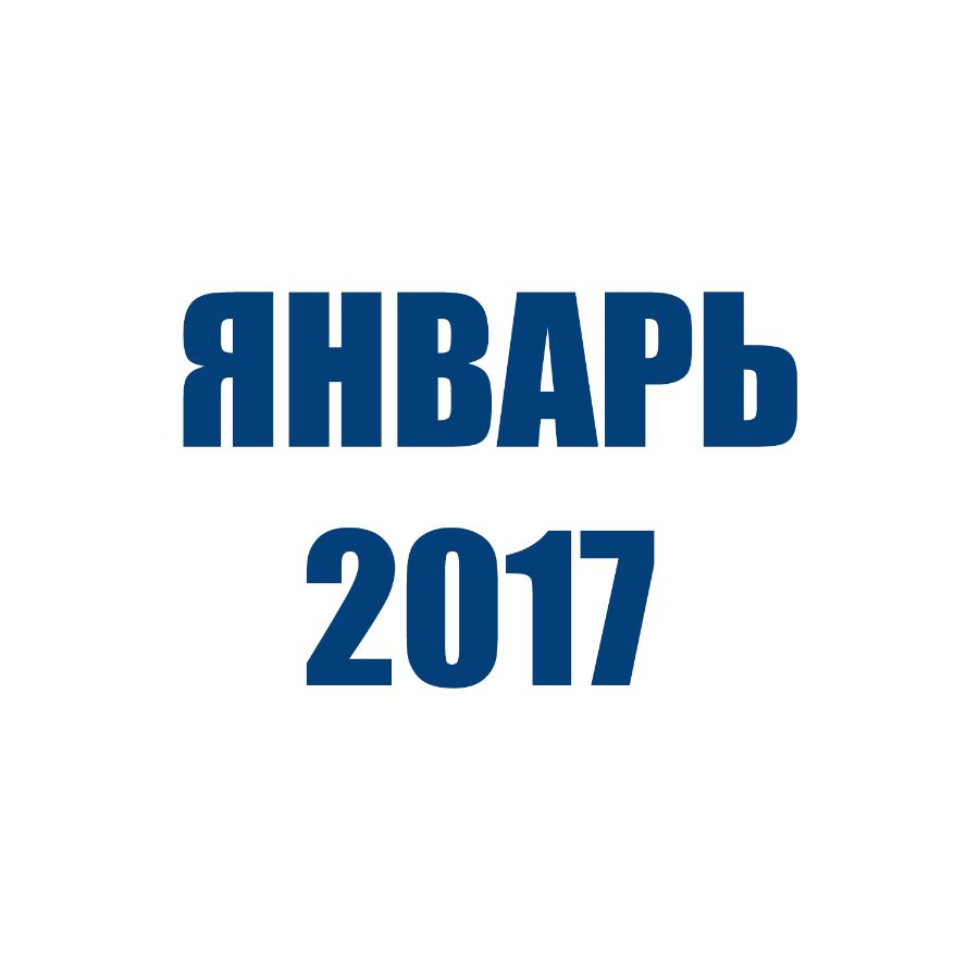 Отгрузки ТД Орион (Январь 2017)