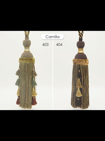 Camilla , серия Delisious Decor, 90 см. Крупная кисть с отделкой кисточками