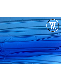 Бифлекс глянец градиент, цв. Голубой + Синий
