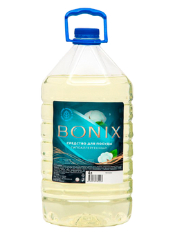 Средство для мытья посуды BONIX 4 л. ПЭТ Гипоаллергенный