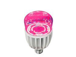 Лампа Uniel для растений M80 E27 20W(160°) прозрач. 146x80 IP54 LED-M80-20W/SP/E27/CL