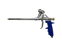Пистолет для монтажной пены металлический корпус КОБАЛЬТ 244-056