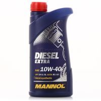 08009 Масло моторное MANNOL Diesel extra SAE 10W40 полусинтетическое, 1 л.