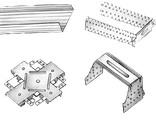 Комплектующие профиля для гипсокартона купить в Москве. Доставка. Лучшая цена на профиль от Кнауф.