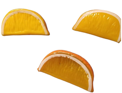 Долька апельсина объемная, ширина 50 мм, цена за 1 шт