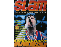 Slam Music Magazine Issue 4 Lacrimosa, Pro Pain, Иностранные музыкальные журналы, Intpressshop