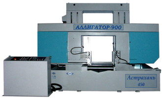 Ленточно-пильный отрезной станок Аллигатор-900