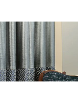 Lyon, текстурная портьера, однотонник