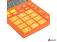 Калькулятор настольный BRAUBERG ULTRA-12-RG (192×143 мм), 12 разрядов, двойное питание, ОРАНЖЕВЫЙ. 250495