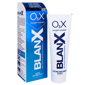 Отбеливающая зубная паста O₃X Сила кислорода, BlanX, 75 мл.