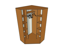 угловой шкаф купе