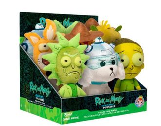 Фигурка плюшевая Funko Galactic Plushies: Rick and Morty W2: 9pc PDQ