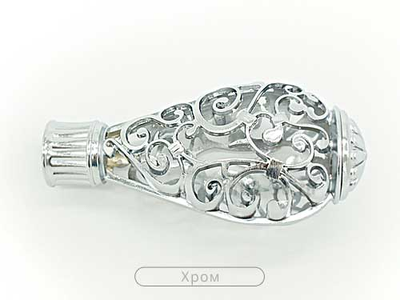 "Стамбул", наконечник для настенного металлического карниза. 16-19 мм