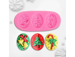 Молд силиконовый 10,5х4,5 см "Новогодняя елка"