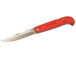 Нож складной Fin-track AUS-10 G10 red-orange