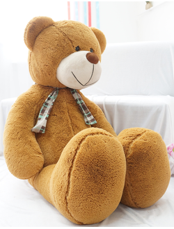 Медведь Ники 195 см шоколадного цвета