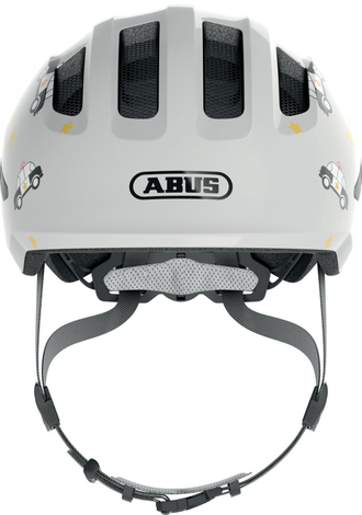 Шлем велосипедный ABUS Smiley 3.0 детский, серый с полицейской машиной