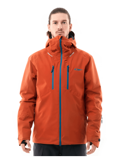 Куртка горнолыжная мужская Dragonfly Gravity Man Brown-Blue 810220-25-640