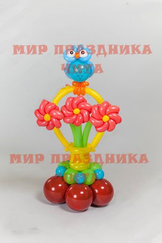 Букет с совушкой Букет с совушкой