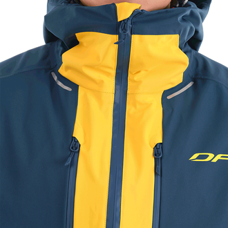 Куртка горнолыжная мужская Gravity Premium MAN Yellow - Dark Ocean