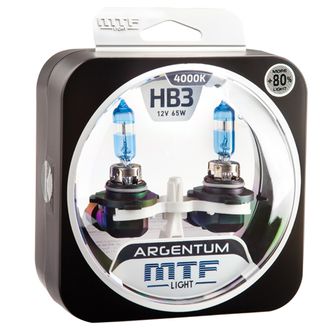 Лампа галогенная HB3 Argentum +80%