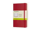 Записная книжка &quot;Classic Soft&quot; (нелинованная), Pocket, красная