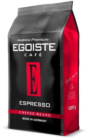 Кофе EGOISTE Espresso Arabica Premium в зернах, 1 кг