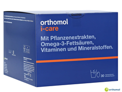 Витамины Orthomol I-Care / Ортомол Ай-Кэа 90 дней (порошок/капсулы)