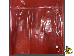 Штора сварочная Weldtex PVC 1400х1800мм красная