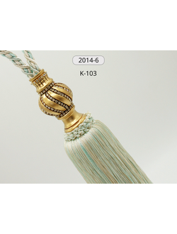 Арт. 2014-6 NEW. Средняя кисть со стразами, 86 см