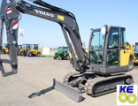 14586647 стекло правое заднее фиксированное Volvo EC55C