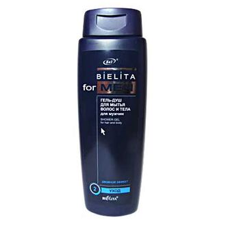 Гель-душ для мытья волос и тела «Bielita for Men», 400 мл