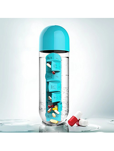 Бутылка для воды с Pill Box