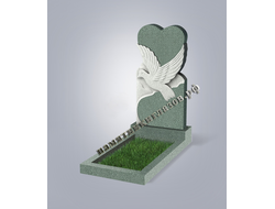 Гранит зеленый №91 1100х500х70