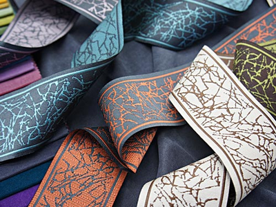 Арт. 70031, серия Elegante. Текстильный бордюр для штор мелким оптом