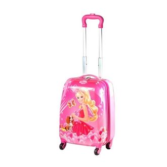 Детский чемодан на 4 колесах Барби Дисней / Barbie Disney - 4
